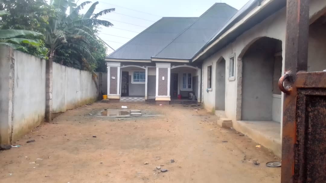 Two Bedroom Flat And One Selfcontain Completed With Uncompleted One Bedroom Flat And Two Selfcontain In One Plot Of Land Fenced With Gate @ Ogbose Obeama Oyigbo PortHarcourt Rivers State